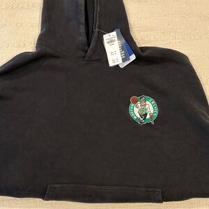Abercrombie & Fitch Black Vintage Celtics Hoodie Size Medium